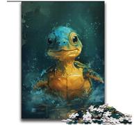 Puzzles pour Adolescents 2 000 adorables Petites Tortues Jaunes, Jouets éducatifs, décoration d'intérieur Unique et Cadeaux pour Les Adolescents de 14 Ans et Plus, 70 x 100 cm