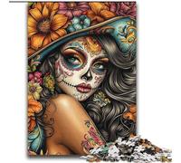 Puzzles pour Adolescents 2 000 crânes mexicains pour Filles, Difficiles à réaliser, mais Amusants et Humoristiques, Cadeaux d'anniversaire et Cadeaux Uniques, 70 x 100 cm