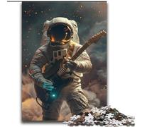 Puzzles pour Adolescents 2000 astronautes Jouant de la Guitare Jeux éducatifs Décoration d'intérieur Idéal comme Cadeau pour Toute la Famille 70x100cm