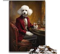 Puzzles pour Adolescents 2000 Caniches Famille Royale pour 14 Ans et Plus Jeu de réflexion Meilleur Cadeau pour Adultes et Adolescents 70x100cm
