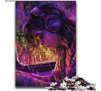 Puzzles pour Adolescents 2000 Femmes écoutant de la Musique Jeux éducatifs Décoration de la Maison Idéal comme Cadeau pour Toute la Famille 70x100cm