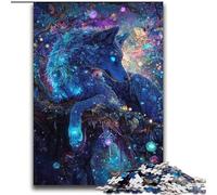 Puzzles pour Adolescents 2000 pièces Art Animalier Loup Soulagement du Stress Défi Difficile Décoration intérieure Unique et Cadeaux 70x100cm