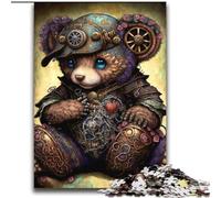 Puzzles pour Adolescents 2000 pièces Art Bear Jeu de réflexion Décoration Murale Cadeaux d'anniversaire et de Noël Uniques 70x100cm