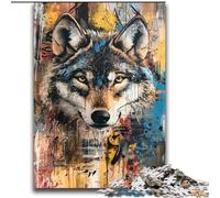 Puzzles pour Adolescents 2000 pièces Art du Loup pour Les 14 Ans et Plus Beau Jeu de Conception Beau Jeu de Conception Superbe Cadeau 70x100cm