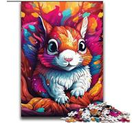 Puzzles pour Adolescents 2000 pièces Art Mignon écureuil, Jouet éducatif intellectuel décompressant Jeu éducatif pour Anniversaire, Noël 70X100cm
