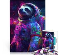 Puzzles pour Adolescents 2000 pièces Astronaute Paresseux Défi Difficile pour soulager Le Stress Idées Cadeaux 70x100cm
