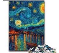 Puzzles pour Adolescents 2000 pièces Bateau Ciel étoilé pour Les 14 Ans et Plus Beau Jeu de Conception Beau Jeu de Conception Superbe Cadeau 70x100cm