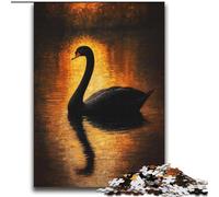 Puzzles pour Adolescents 2000 pièces Black Swan Convient aux 14 Ans et Plus Jeu Stimulant Excellent Cadeau pour Les Jeux 70x100cm