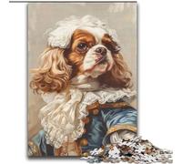 Puzzles pour Adolescents 2000 pièces Cavalier King Charles Spaniel Jeu Stimulant et Jeu Familial Idéal comme Cadeau pour Toute la Famille 70x100cm