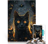 Puzzles pour Adolescents 2000 pièces Chat Animal Jouet éducatif intellectuel décompressant Améliorer la mémoire 70x100cm