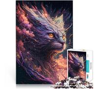 Puzzles pour Adolescents 2000 pièces Chat Lynx chéri Compétition de Vitesse Manuelle Cadeau d'anniversaire, Cadeaux, décoration Murale 70x100cm