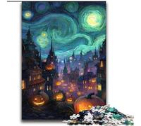 Puzzles pour Adolescents 2000 pièces Château du Ciel Nocturne Convient aux Personnes de 14 Ans et Plus Jeu éducatif Jouet de défi Cadeau pour Les Anniversaires 70x100cm