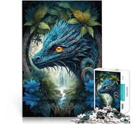 Puzzles pour Adolescents 2000 pièces Dragon dans la Jungle du Mandala Jeux de détente Jeu éducatif pour Anniversaire, Noël 70x100cm