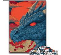 Puzzles pour Adolescents 2000 pièces Dragon mystérieux Jeu Stimulant et Jeu Familial Idéal comme Cadeau pour Toute la Famille 70x100cm