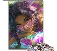 Puzzles pour Adolescents 2000 pièces Dream Girl Jouets éducatifs d'apprentissage Jeux familiaux Renforcer l'amour Entre Les Couples 70x100cm