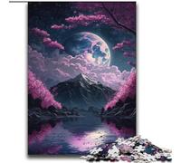 Puzzles pour Adolescents 2000 pièces Fleurs de Cerisier Montagne pour et à partir de 14 Ans Jouets de Jeu Car C'est idéal comme Cadeau pour Toute la Famille 70x100cm