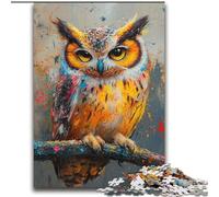 Puzzles pour Adolescents 2000 pièces Hibou mystérieux pour et à partir de 14 Ans Jouets de Jeu Car il est idéal comme Cadeau pour Toute la Famille 70x100cm