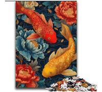 Puzzles pour Adolescents 2000 pièces Koi Japonais Jouets éducatifs d'apprentissage Jeux familiaux Renforcer l'amour Entre Les Couples 70x100cm