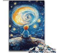 Puzzles pour Adolescents 2000 pièces Le Petit Prince du Ciel Nocturne Anti-Stress Défi Difficile Décoration d'intérieur Unique et Cadeaux 70x100cm