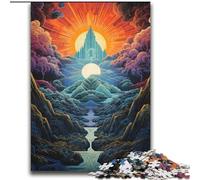 Puzzles pour Adolescents 2000 pièces Montagnes de rêve et Magnifiques Jouets éducatifs pour l'apprentissage Jeux en Famille Renforcer l'amour Entre Les Couples 70x100cm