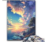 Puzzles pour Adolescents 2000 pièces Paysage du Plus Beau défi d'intelligence cérébrale Jouets addictifs Cadeau Amusant pour Les 14 Ans et Plus 70x100cm