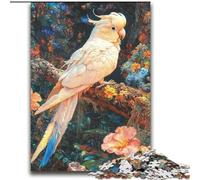 Puzzles pour Adolescents 2000 pièces Perroquet Blanc pour et à partir de 14 Ans Jouets de Jeu Car il est idéal comme Cadeau pour Toute la Famille 70x100cm