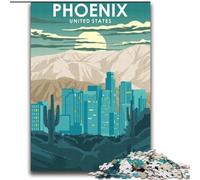 Puzzles pour Adolescents 2000 pièces Phoenix Arizona Voyage, Jeu Stimulant, Jouets, décoration Murale, Cadeaux d'anniversaire et de Noël Uniques 70x100cm