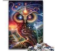 Puzzles pour Adolescents 2000 pièces Puzzle Animal Fantasy Hibou Jeux éducatifs Décoration d'intérieur Collection d'artistes, Beaux-Arts 70x100cm