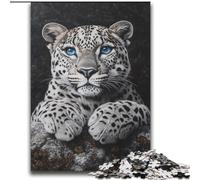 Puzzles pour Adolescents 2000 pièces Puzzle Animal Léopard Staycation Kill Time avec pièces entièrement emboîtables de Formes aléatoires 70x100cm