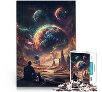 Puzzles pour Adolescents 2000 pièces Regarder Le Cosmos Défi Difficile pour soulager Le Stress Œuvre d'art 70x100cm