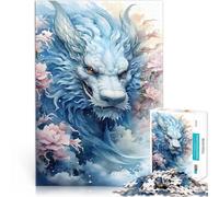 Puzzles pour Adolescents 2000 pièces Sakura Dragon Chinois Jouets éducatifs d'apprentissage Idées Cadeaux 70x100cm