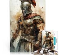 Puzzles pour Adolescents 2000 pièces Soldat Fort Spartiate 300 Jouets de Divertissement Familial Idées Cadeaux 70x100cm