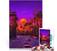 Puzzles pour Adolescents 2000 pièces Tropiques à Hollywood pour Le Jeu éducatif Challenge Toy Idées Cadeaux 70x100cm