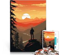 Puzzles pour Adolescents 2000 pièces Veilleur d'incendie Jeu Familial Anti-Stress Défi Difficile Une œuvre d'art 70x100cm