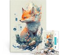 Puzzles pour Adolescents 2000 pièces Visionnaire du Renard Jouets éducatifs d'apprentissage décoration Murale 70x100cm