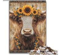 Puzzles pour Adolescents 2000 pièces Yak, Jeux d'activités familiales stimulants, Jouet à Faire soi-même pour décoration Murale de la Maison, Cadeaux 70x100cm