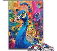 Puzzles pour Adolescents 2000 Puzzles Animaux Paon Difficile à compléter mais Amusant et Humoristique Anniversaire et Cadeaux Uniques 70x100cm