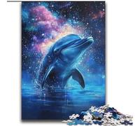 Puzzles pour Adolescents 2000 Puzzles Dauphin Cosmique Entraînez Votre Cerveau et Vos Mains Cadeaux pour Amis et Famille 70x100cm