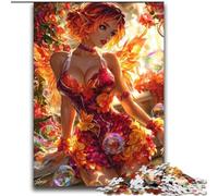 Puzzles pour Adolescents 2000 Puzzles Fantasy Dark Girl Difficile à compléter mais Amusant et Humoristique Décoration d'intérieur Unique et Cadeaux 70x100cm