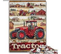 Puzzles pour Adolescents 2000 Puzzles Tracteur agricole Jeu Stimulant et Jeu Familial Cadeaux du Père Noël Secret 70x100cm