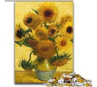 Puzzles pour Adolescents 2000 Puzzles Van Gogh Tournesols Difficile Difficile Cadeaux pour Les Amis et la Famille Convient pour Et 14 70x100cm
