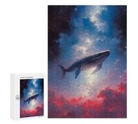Puzzles pour Adolescents 300 PCS Above The Red Clouds Puzzles pour Adultes, Jouets Anti-Stress, Activités Amusantes À Faire À La Maison, 300 PCS