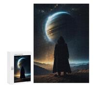 Puzzles pour Adolescents 300 PCS Among The Rings of Saturn Puzzles, Jeux Relaxants, Décoration Intérieure, Cadeaux Et Idées Cadeaux Uniques pour Un Anniversaire 300 PCS