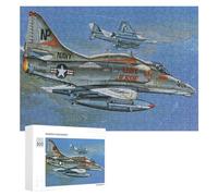 Puzzles pour Adolescents 300 PCS Douglas A4 Skyhawk Casse-têtes pour Adultes Jeux De Détente Analyse Et Logique Activités Amusantes À La Maison, 300 PCS