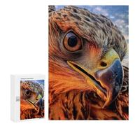 Puzzles pour Adolescents 300 PCS Eagle Close Up Puzzles pour Adultes Jouets Anti-Stress Améliorent La Mémoire Difficiles Et Stimulants 300 PCS