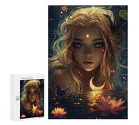 Puzzles pour Adolescents 300 PCS Enchanted Forest Fantasy Puzzles pour Adultes Assemblage De Modèles De Puzzles Défi À Réaliser Soirée Jeux Et Divertissement en Famille 300 PCS