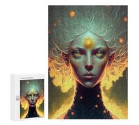 Puzzles pour Adolescents 300 PCS Enchanted Mystic Portrait -2 Puzzles, Jeux Relaxants, Décoration Intérieure, Cadeaux Et Idées Cadeaux Uniques pour Un Anniversaire 300 PCS