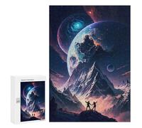 Puzzles pour Adolescents 300 PCS Everest Galactic Dance Puzzles pour Adolescents - Jeu Familial - Décoration Murale - Interaction Parent-Enfant 300 PCS