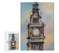 Puzzles pour Adolescents 300 PCS Five Oclock Puzzles Jeux De Détente Décoration Parfaite Cadeaux Uniques d'anniversaire Et De Noël 300 PCS