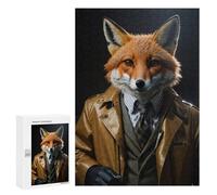 Puzzles pour Adolescents 300 PCS Fox Cool Fantasy Puzzles, Jeux Relaxants, Décoration Intérieure, Cadeaux Et Idées Cadeaux Uniques pour Un Anniversaire 300 PCS
